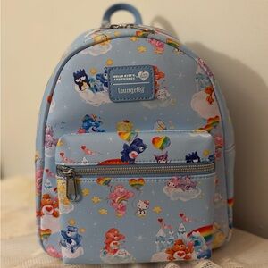 Hello Kitty and Friends Loungefly Backpack Carebears